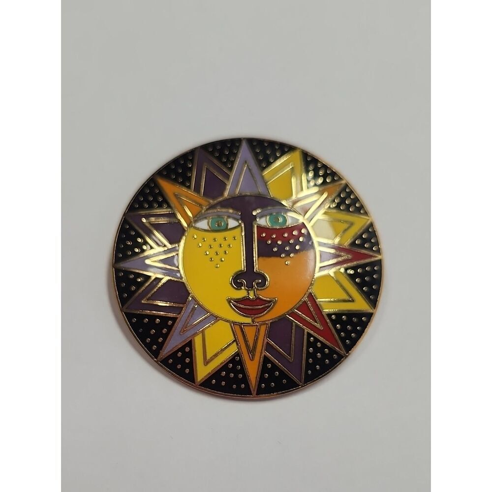 Laurel Burch Soleil Brooch
